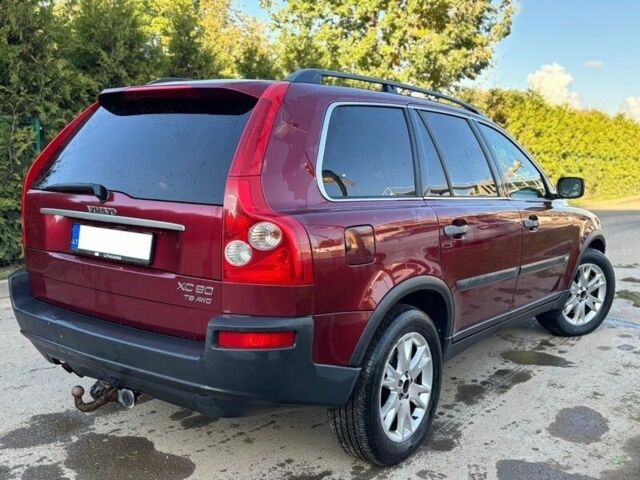 Красный Вольво ХС90, объемом двигателя 2.4 л и пробегом 189 тыс. км за 2275 $, фото 4 на Automoto.ua