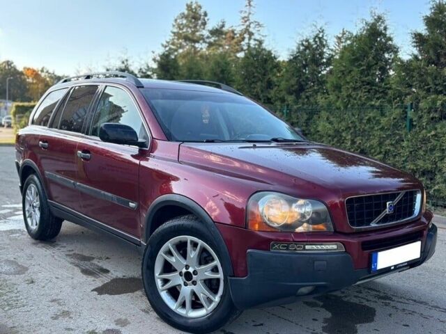 Красный Вольво ХС90, объемом двигателя 2.4 л и пробегом 189 тыс. км за 2275 $, фото 3 на Automoto.ua