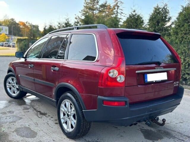 Красный Вольво ХС90, объемом двигателя 2.4 л и пробегом 189 тыс. км за 2275 $, фото 5 на Automoto.ua