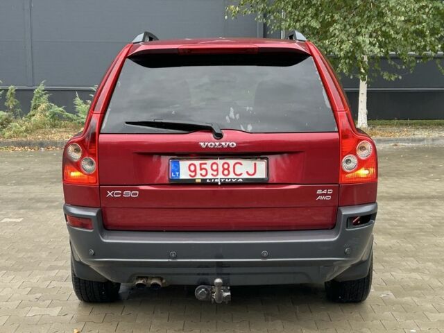 Вольво ХС90 2006 в Белой Церкве на Automoto.ua Красный Вольво ХС90, объемом двигателя 2.4 л и пробегом 250 тыс. км за 3750 $, фото 3 на Automoto.ua