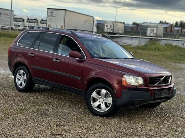 Красный Вольво ХС90, объемом двигателя 2.4 л и пробегом 422 тыс. км за 6500 $, фото 2 на Automoto.ua
