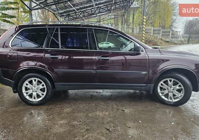 Красный Вольво ХС90, объемом двигателя 2.4 л и пробегом 399 тыс. км за 8500 $, фото 2 на Automoto.ua