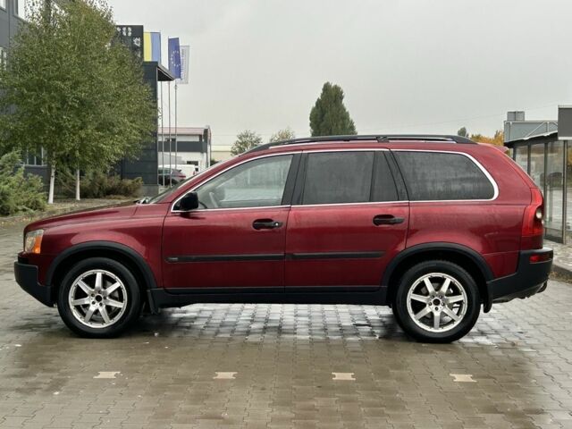 Вольво ХС90 2006 в Белой Церкве на Automoto.ua Красный Вольво ХС90, объемом двигателя 2.4 л и пробегом 250 тыс. км за 3750 $, фото 1 на Automoto.ua
