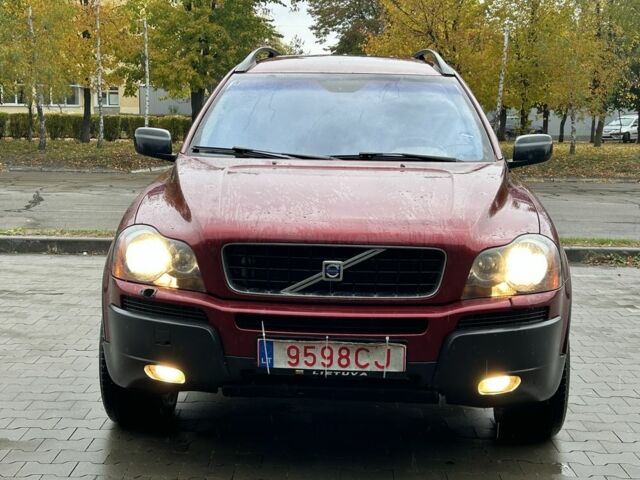 Вольво ХС90 2006 в Белой Церкве на Automoto.ua Красный Вольво ХС90, объемом двигателя 2.4 л и пробегом 250 тыс. км за 3750 $, фото 7 на Automoto.ua