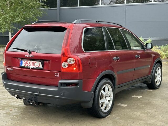 Вольво ХС90 2006 в Белой Церкве на Automoto.ua Красный Вольво ХС90, объемом двигателя 2.4 л и пробегом 250 тыс. км за 3750 $, фото 4 на Automoto.ua