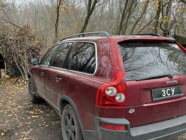 Красный Вольво ХС90, объемом двигателя 2 л и пробегом 263 тыс. км за 4166 $, фото 3 на Automoto.ua