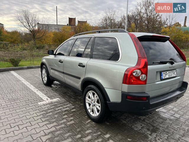 Серый Вольво ХС90, объемом двигателя 2.4 л и пробегом 250 тыс. км за 4200 $, фото 4 на Automoto.ua