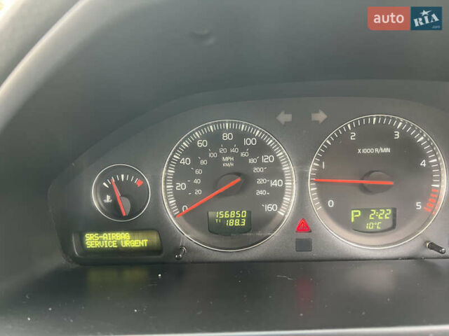 Серый Вольво ХС90, объемом двигателя 2.4 л и пробегом 250 тыс. км за 4200 $, фото 20 на Automoto.ua