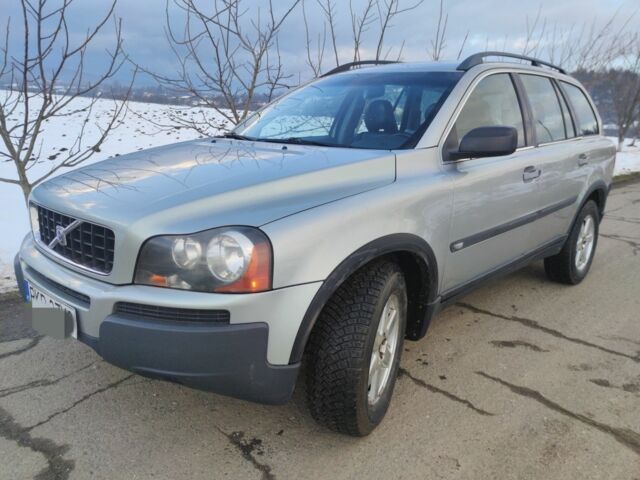 Серый Вольво ХС90, объемом двигателя 2.4 л и пробегом 275 тыс. км за 4200 $, фото 2 на Automoto.ua