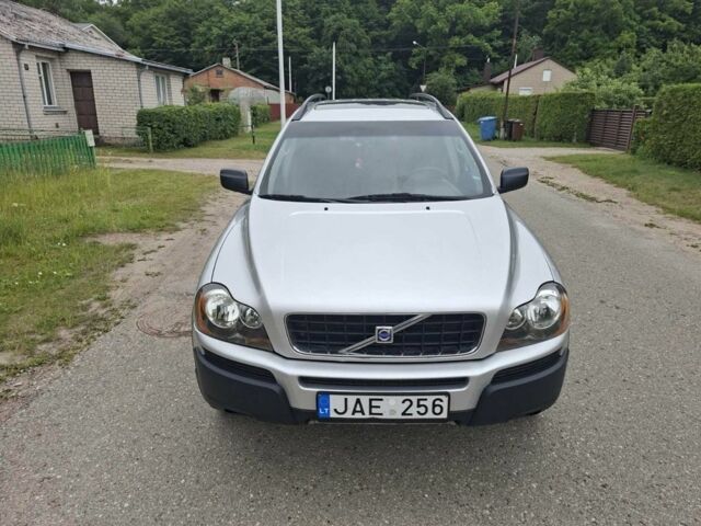 Серый Вольво ХС90, объемом двигателя 2.4 л и пробегом 306 тыс. км за 5750 $, фото 1 на Automoto.ua