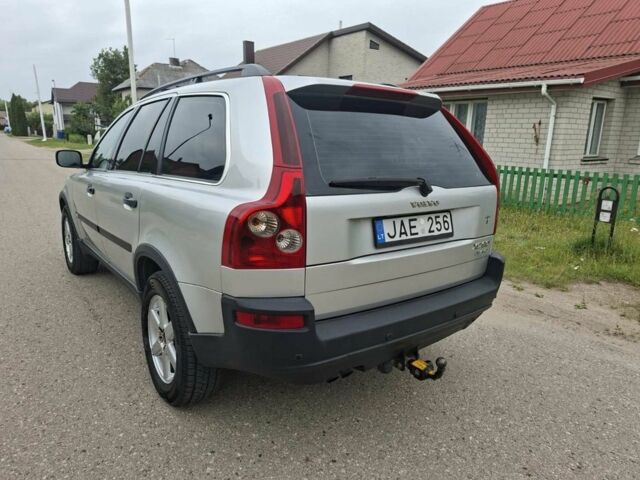 Серый Вольво ХС90, объемом двигателя 2.4 л и пробегом 306 тыс. км за 5750 $, фото 2 на Automoto.ua