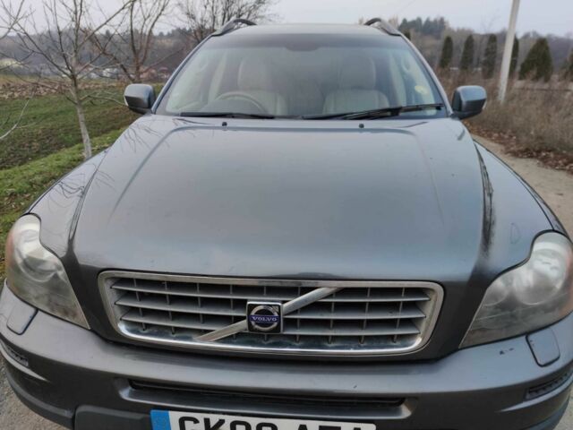 Серый Вольво ХС90, объемом двигателя 2.4 л и пробегом 195 тыс. км за 3800 $, фото 13 на Automoto.ua