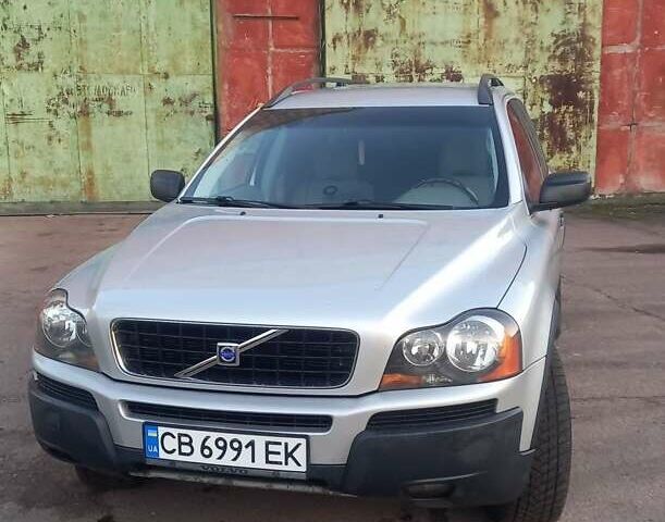 Серый Вольво ХС90, объемом двигателя 2.4 л и пробегом 417 тыс. км за 11000 $, фото 9 на Automoto.ua