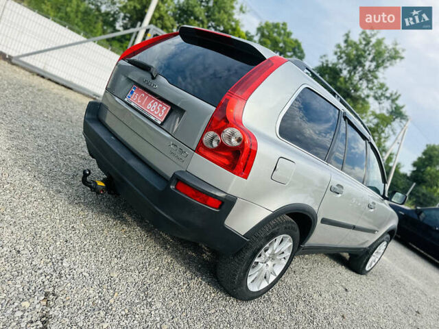 Сірий Вольво ХС90, об'ємом двигуна 2.4 л та пробігом 185 тис. км за 9200 $, фото 6 на Automoto.ua