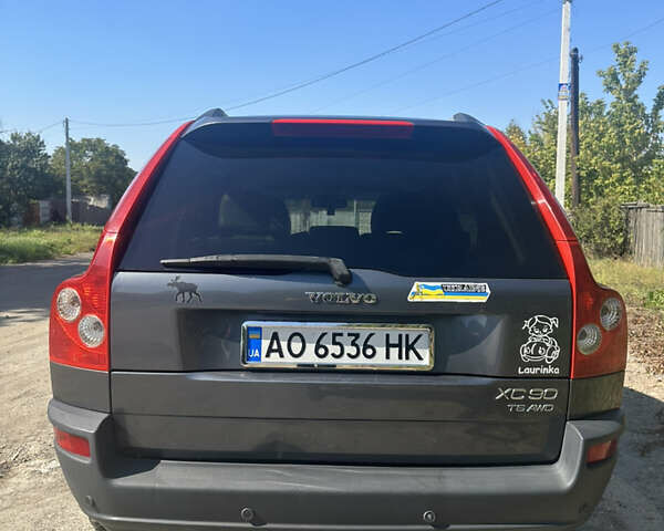Сірий Вольво ХС90, об'ємом двигуна 2.9 л та пробігом 296 тис. км за 7500 $, фото 6 на Automoto.ua