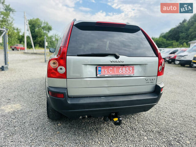 Сірий Вольво ХС90, об'ємом двигуна 2.4 л та пробігом 185 тис. км за 9200 $, фото 8 на Automoto.ua