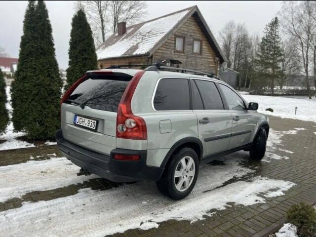 Серый Вольво ХС90, объемом двигателя 2.4 л и пробегом 249 тыс. км за 2610 $, фото 4 на Automoto.ua