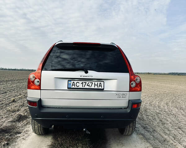 Вольво ХС90 2004 в Луцке на Automoto.ua Серый Вольво ХС90, объемом двигателя 2.4 л и пробегом 245 тыс. км за 9990 $, фото 6 на Automoto.ua