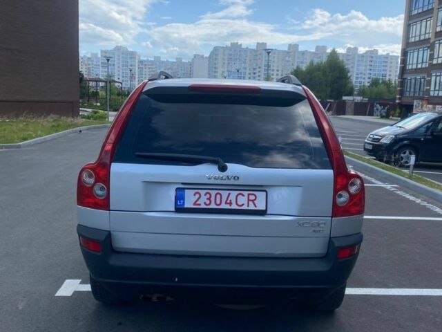 Сірий Вольво ХС90, об'ємом двигуна 2.5 л та пробігом 278 тис. км за 5299 $, фото 4 на Automoto.ua