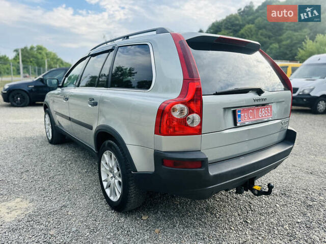 Сірий Вольво ХС90, об'ємом двигуна 2.4 л та пробігом 185 тис. км за 9200 $, фото 9 на Automoto.ua