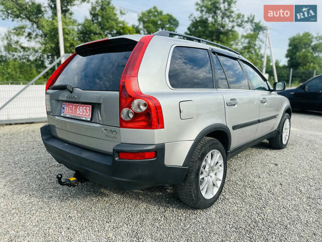 Сірий Вольво ХС90, об'ємом двигуна 2.4 л та пробігом 185 тис. км за 9200 $, фото 5 на Automoto.ua