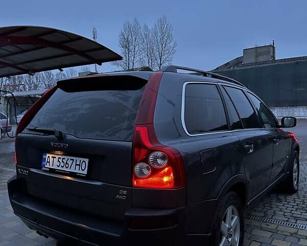 Серый Вольво ХС90, объемом двигателя 2.4 л и пробегом 402 тыс. км за 7500 $, фото 12 на Automoto.ua