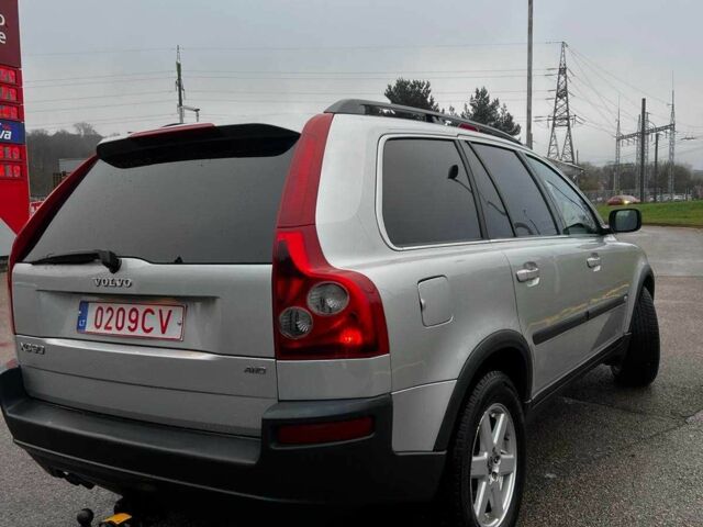 Серый Вольво ХС90, объемом двигателя 2.5 л и пробегом 310 тыс. км за 5900 $, фото 5 на Automoto.ua