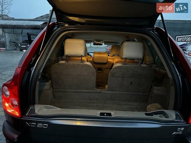Серый Вольво ХС90, объемом двигателя 2.4 л и пробегом 402 тыс. км за 7500 $, фото 11 на Automoto.ua