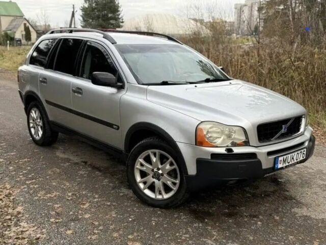 Серый Вольво ХС90, объемом двигателя 2.4 л и пробегом 220 тыс. км за 2845 $, фото 2 на Automoto.ua