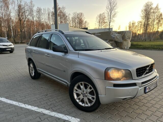 Серый Вольво ХС90, объемом двигателя 2.4 л и пробегом 370 тыс. км за 5600 $, фото 5 на Automoto.ua