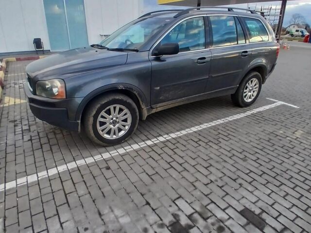 Серый Вольво ХС90, объемом двигателя 2.5 л и пробегом 20 тыс. км за 4300 $, фото 1 на Automoto.ua