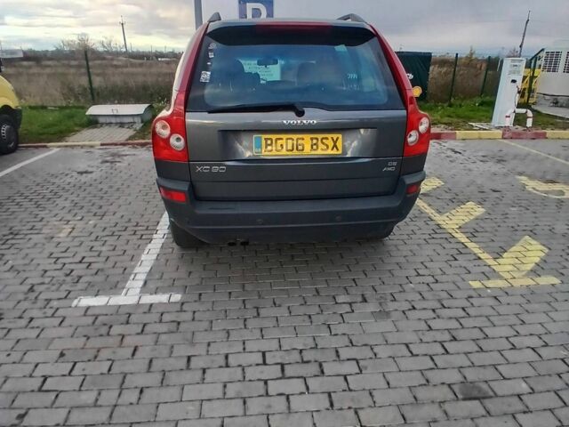 Серый Вольво ХС90, объемом двигателя 2.5 л и пробегом 20 тыс. км за 4300 $, фото 2 на Automoto.ua