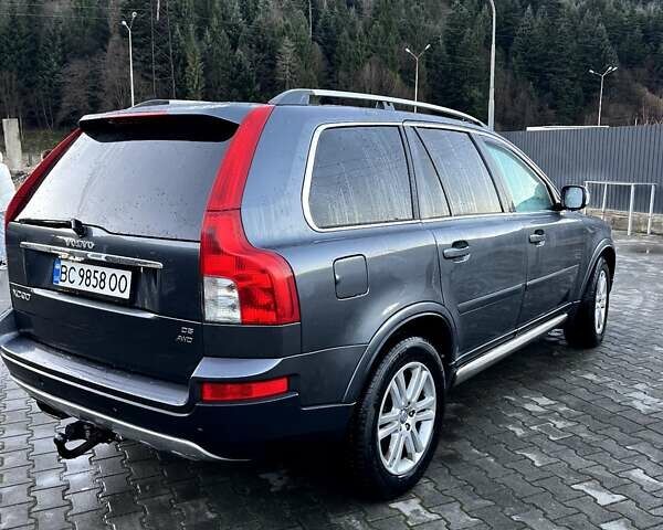 Серый Вольво ХС90, объемом двигателя 2.4 л и пробегом 402 тыс. км за 10350 $, фото 4 на Automoto.ua