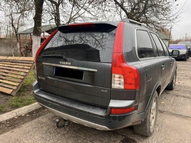 Серый Вольво ХС90, объемом двигателя 2.4 л и пробегом 351 тыс. км за 5100 $, фото 4 на Automoto.ua