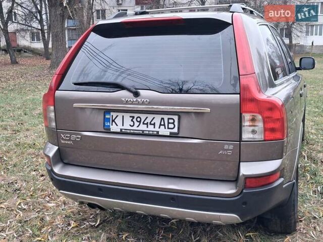 Серый Вольво ХС90, объемом двигателя 3.19 л и пробегом 360 тыс. км за 11200 $, фото 3 на Automoto.ua