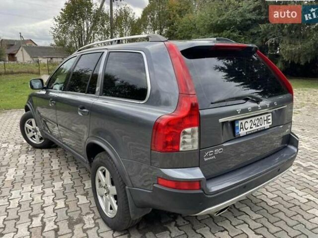 Серый Вольво ХС90, объемом двигателя 3.19 л и пробегом 288 тыс. км за 10300 $, фото 7 на Automoto.ua