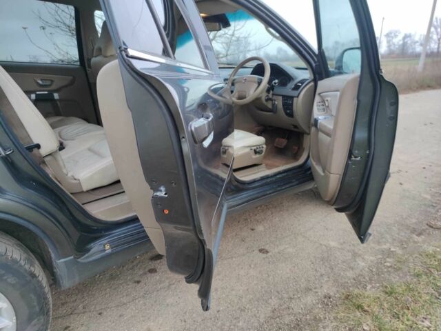 Серый Вольво ХС90, объемом двигателя 2.4 л и пробегом 195 тыс. км за 3800 $, фото 13 на Automoto.ua