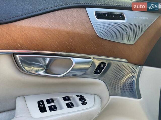 Серый Вольво ХС90, объемом двигателя 2 л и пробегом 183 тыс. км за 26990 $, фото 15 на Automoto.ua