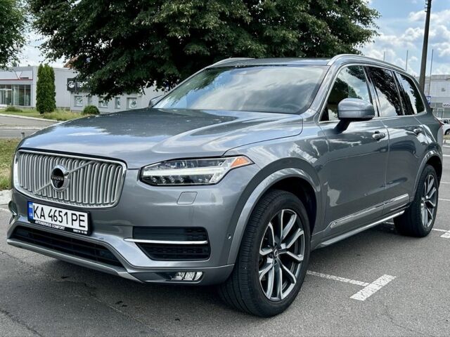 Серый Вольво ХС90, объемом двигателя 2 л и пробегом 150 тыс. км за 30800 $, фото 4 на Automoto.ua