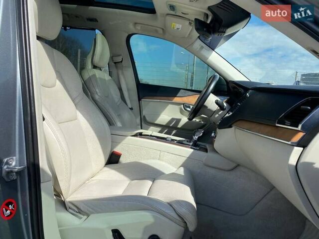 Серый Вольво ХС90, объемом двигателя 2 л и пробегом 183 тыс. км за 26990 $, фото 24 на Automoto.ua