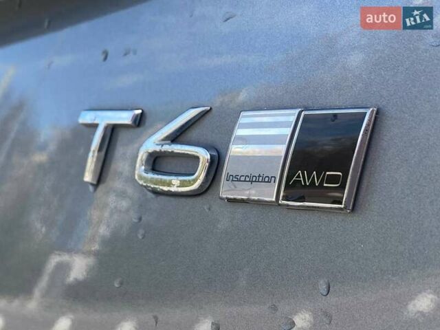 Серый Вольво ХС90, объемом двигателя 2 л и пробегом 183 тыс. км за 26990 $, фото 9 на Automoto.ua