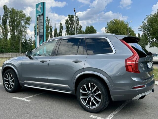 Серый Вольво ХС90, объемом двигателя 2 л и пробегом 150 тыс. км за 30800 $, фото 5 на Automoto.ua