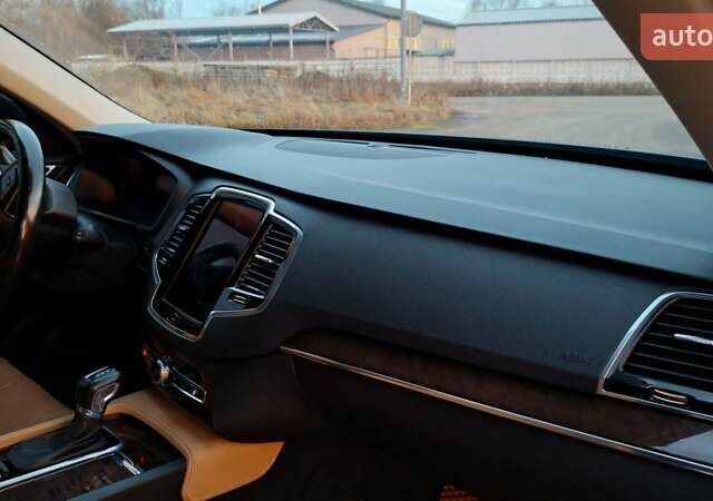 Серый Вольво ХС90, объемом двигателя 1.97 л и пробегом 220 тыс. км за 24900 $, фото 26 на Automoto.ua