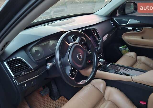 Серый Вольво ХС90, объемом двигателя 1.97 л и пробегом 220 тыс. км за 24900 $, фото 31 на Automoto.ua