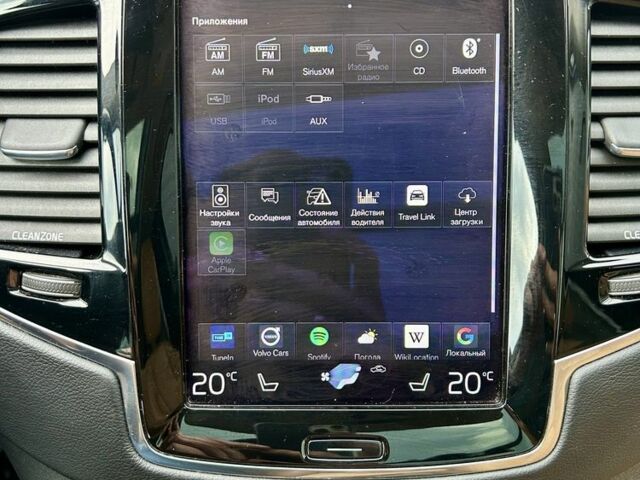 Серый Вольво ХС90, объемом двигателя 2 л и пробегом 150 тыс. км за 30800 $, фото 18 на Automoto.ua