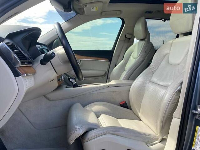 Серый Вольво ХС90, объемом двигателя 2 л и пробегом 183 тыс. км за 26990 $, фото 13 на Automoto.ua