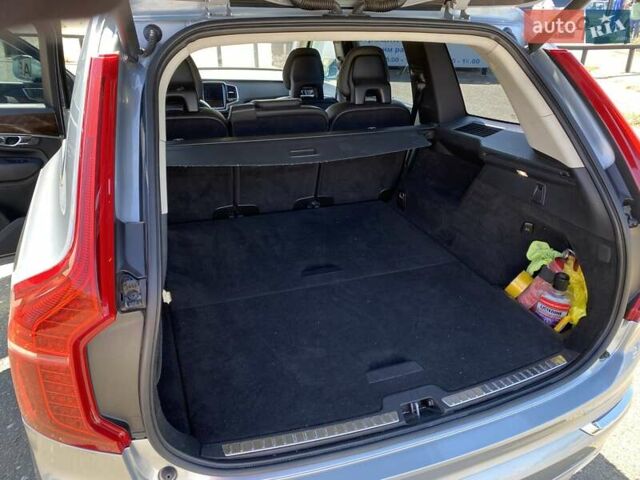 Серый Вольво ХС90, объемом двигателя 1.97 л и пробегом 153 тыс. км за 27750 $, фото 28 на Automoto.ua