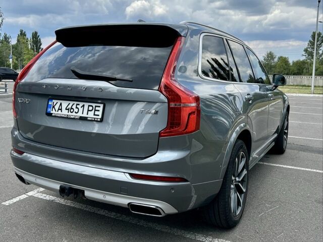 Серый Вольво ХС90, объемом двигателя 2 л и пробегом 150 тыс. км за 30800 $, фото 6 на Automoto.ua