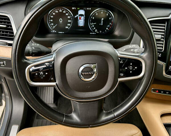 Сірий Вольво ХС90, об'ємом двигуна 1.97 л та пробігом 154 тис. км за 29300 $, фото 26 на Automoto.ua