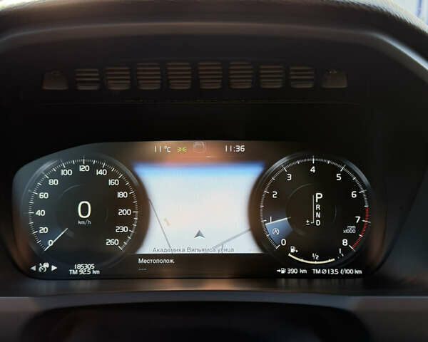 Серый Вольво ХС90, объемом двигателя 1.97 л и пробегом 185 тыс. км за 26300 $, фото 9 на Automoto.ua